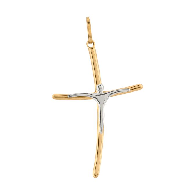 pingente-crucifixo-palito-bicolor-ouro-18k-750