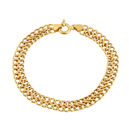 Pulseira Lacraia Ouro 18k 750